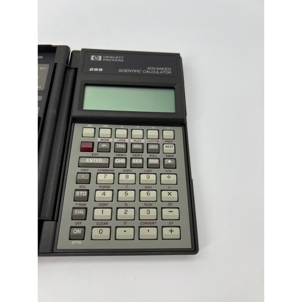 Vintage HP 28S Advanced Scientific Calculator Hewlett Packard Parts Repair As Is - Picture 3 of 7
